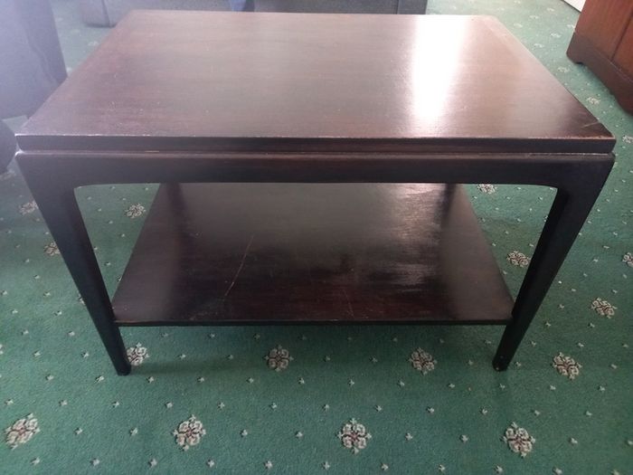 Solid hardwood coffee table