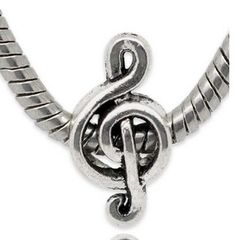 Pandora Style Musical Note Charms