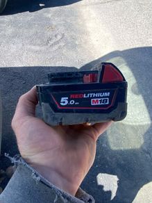 milwaukee 5.0 amp batteries