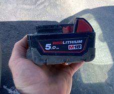 milwaukee 5.0 amp batteries