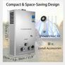 8L Gas Propane Instant Tankless Hot Water Heater Boiler Image 3