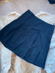 United Colors Of Benetton Navy Blue Balloon Mini Skirt Size 38 UK 6 US 2
