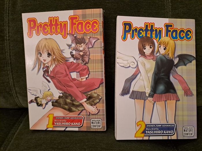 Pretty Face Manga by Yasuhiro Kano volumes 1 & 2