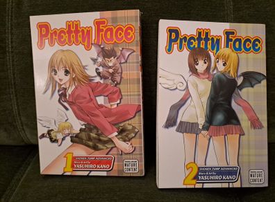 Pretty Face Manga by Yasuhiro Kano volumes 1 & 2