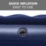 Bestway Single Airbed, Inflatable Air Mattress for One, Blow Up Camping Single Bed Image 4