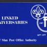 1977 Isle of Man Linked Anniversaries (FA Applebee, St John Ambulance, Scouts working scoreboard & John Williams) Commemorative Stamp Presentation Pack Image 3
