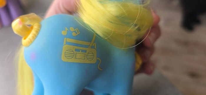 DJ Dance N Prance Ponies MLP G1 My Little Pony