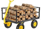 Heavy Duty Steel Garden Cart 635kg Capacity with 13 Inch Tyres
