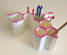Chemistry desktop organiser Lysergic acid diethylamide