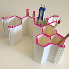 Chemistry desktop organiser Lysergic acid diethylamide