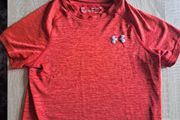 Under Armour loose Heatgear orange kids age 5 top Free post