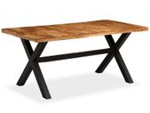Dining Table Solid Acacia and Mango Wood 180x90x76 cm