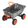 Garden Dump Cart 362kg with Fence Image 9