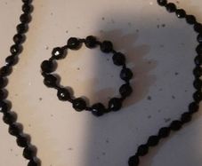 matching necklace and bracelet