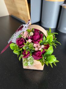 soap flowers