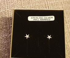 Sterling silver earrings from Rocks