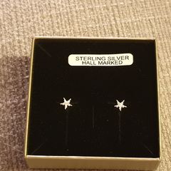 Sterling silver earrings from Rocks