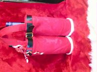 main image for ad Santa pants wine bag