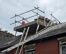 roof ladder platform