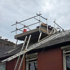 roof ladder platform