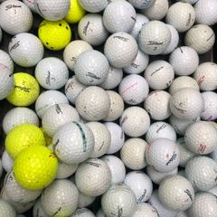 50 used mixed Titleist practice grade golf balls