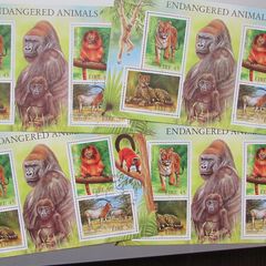 Ireland 1998.Endangered Animals.MNH.Four Different Sheetlets.