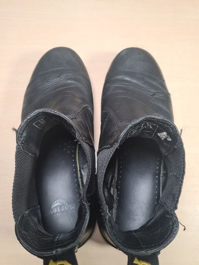 Mens Dr Martens 2976 Chelsea Boots  Black Leather Size Uk 11 Eu 46