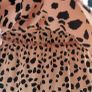 QUIZ blush and black printed blouse Sz 14UK (Fit 12-14UK) Image 6