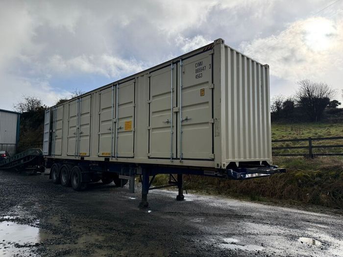 40ft HQ One Trip Shipping Container Multi Doors