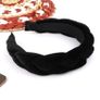 Brand New Women s Velvet Twist Braided Headband Vintage Wide Hair Band Fashion Hair Accessory for Women and Girl. Image 3