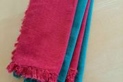 Four cotton napkins