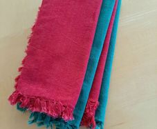 Four cotton napkins