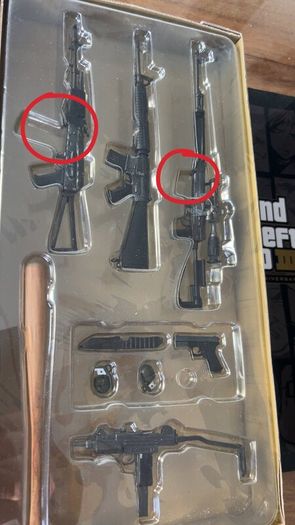 GTA III - 10th anniversary Claude action figure