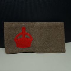 Vintage British Army Council Armband Brassard Crown Patch Military Collectible