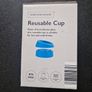 Reusable travel glass cup Image 2