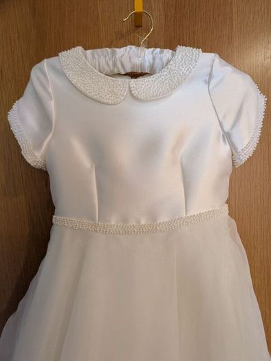 Communion dress (Arnott's) and accessories