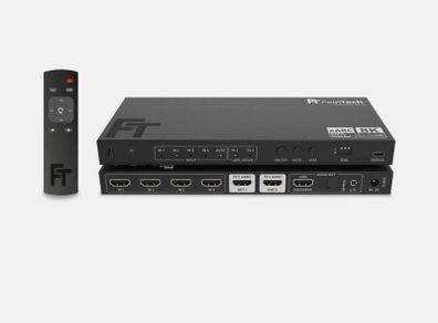 HDMI 2.1 eARC - Remote controlled splitter switch