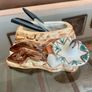Jersey Pottery Vintage Retro Hand Painted Pedro Planter 1960s Kitsch Image 3