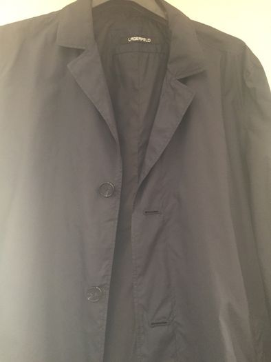 Karl Lagerfeld navy coat brand new with tag