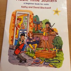 Violin book- Fiddle Time Starters