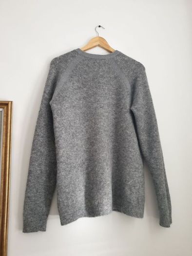 Theory Wool Blend Knitted Jumper Size Large