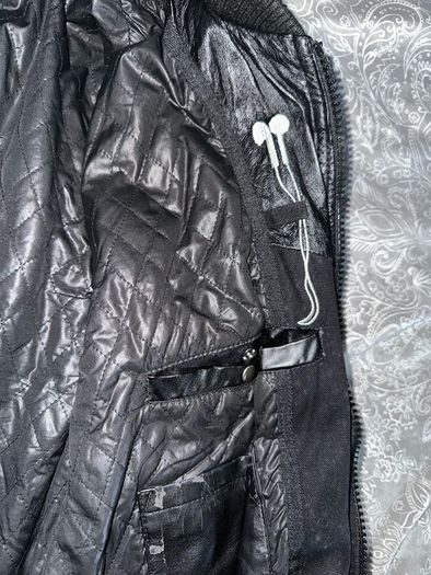 Black Faux Leather Jacket