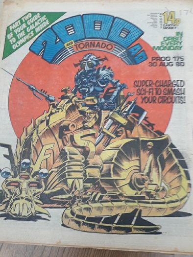 2000ad progs in the 100s.
