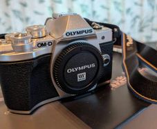 Olympus OM D E M10 Mark III Body  Mint Condition Low Shutter Count