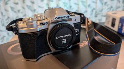 Olympus OM D E M10 Mark III Body  Mint Condition Low Shutter Count