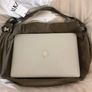 Zara Taupe Grey Bucket Bag Image 2