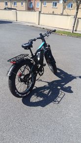 Fat Wheel Electric Moped
