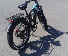 Fat Wheel Electric Moped