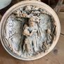 Antique Meerschaum hand sculpted circular plaque Image 7