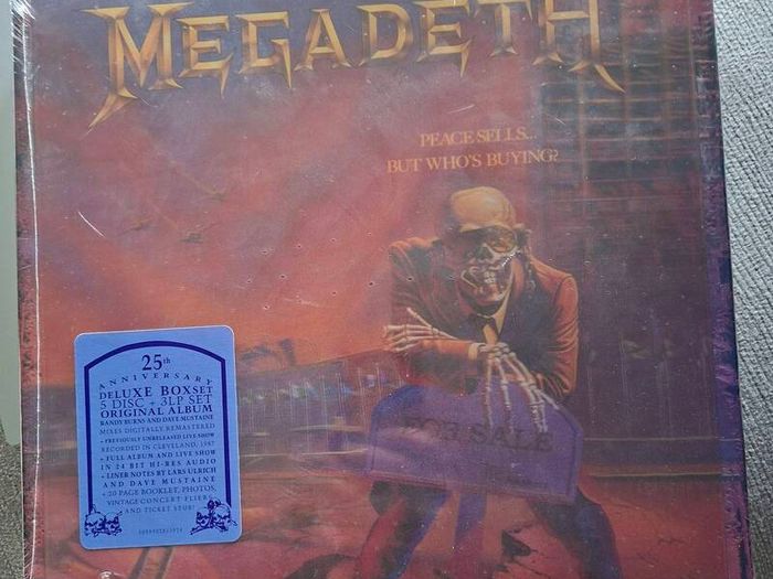Megadeth 25th Anniversary Box Set sealed.